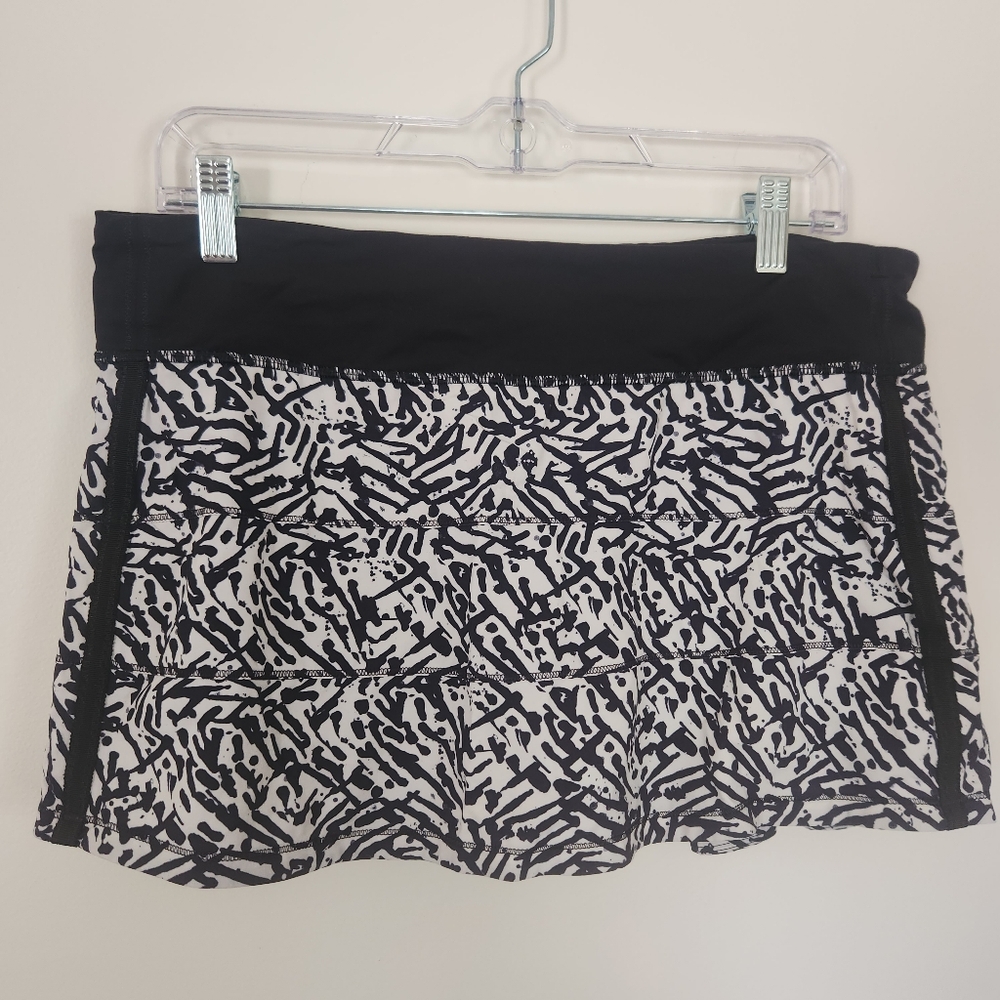 Lululemon Pace Rival Skort 10 Skirt Running Hiking Tennis